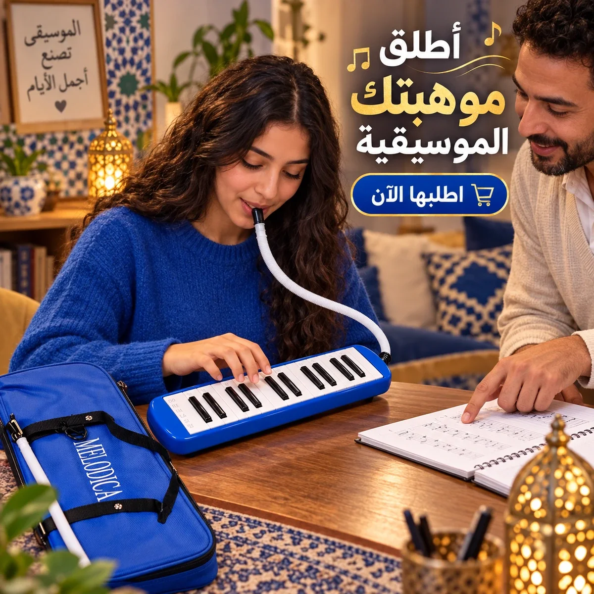 آلة الميلوديكا التعليمية المحمولة — ابدأ رحلتك الموسيقية بطريقة ممتعة