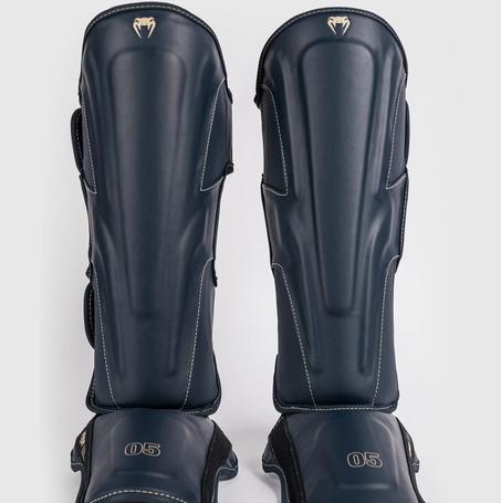 Venum Impact Evo Shin Guards - Icy Blue