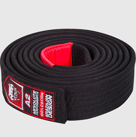 Venum BJJ Belt - BLACK