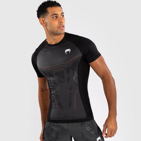 Venum Technical 3.0 Short Sleeve Rashguard - Graphite