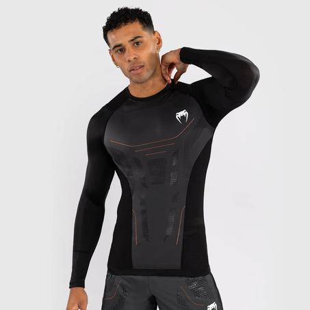 Venum Technical 3.0 Long Sleeve Rashguard - Graphite