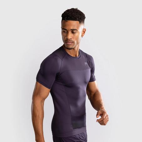 Venum G-Fit Air Men's Short Sleeve Rashguard - Deep Purple