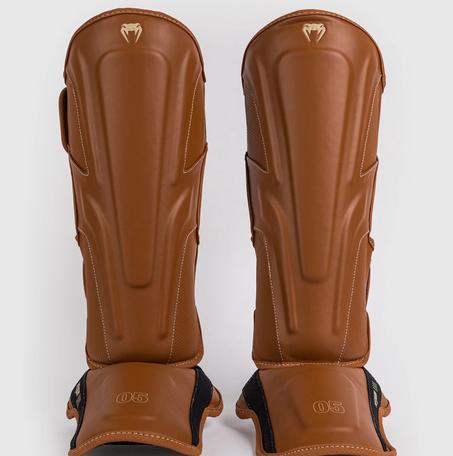 Venum Impact Evo Shin Guards - Havana