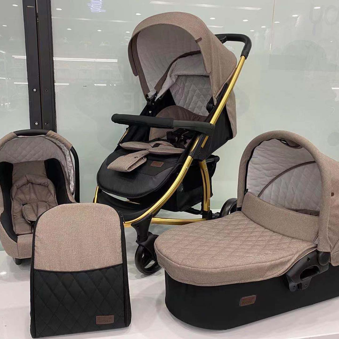 Poussette Burbay 3en1