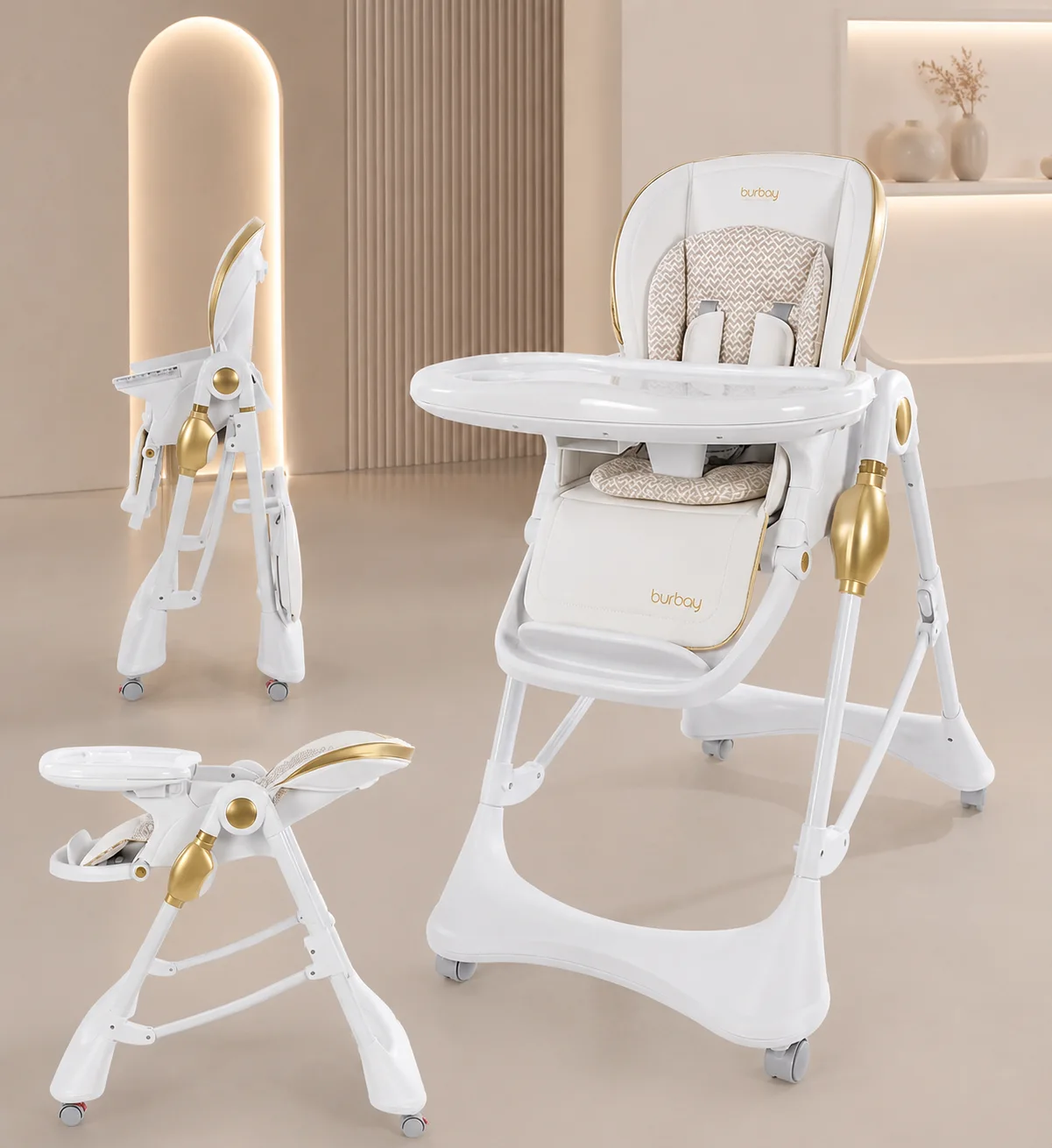 Chaise Haute Burbay Luxe – Élégance et Confort Évolutif E206