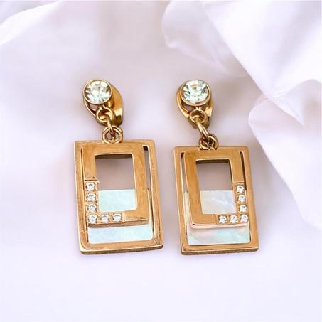 Boucles d’oreilles rose gold