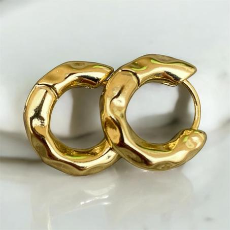 Boucles Créoles Martelées