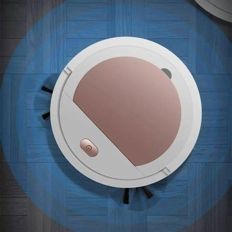 مكنسة كهربائية روبوت قوية للغاية قابلة لإعادة الشحن