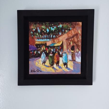 لوحات فنية للفنان خليل محمد