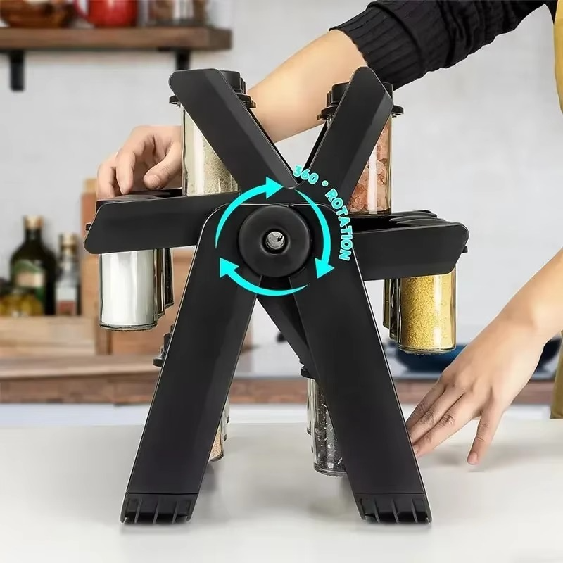 Rotating spice organizer