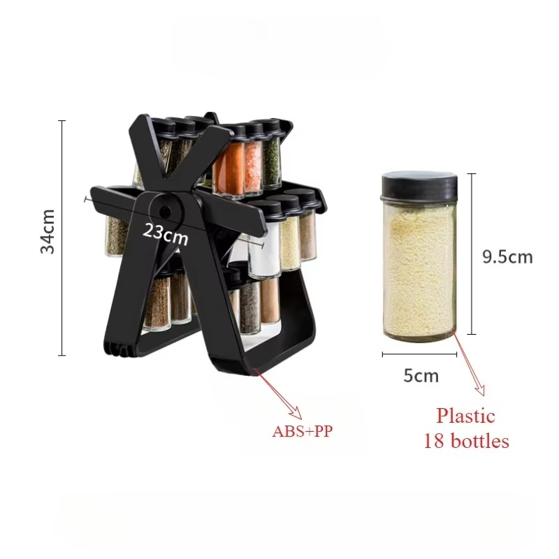 Rotating spice organizer
