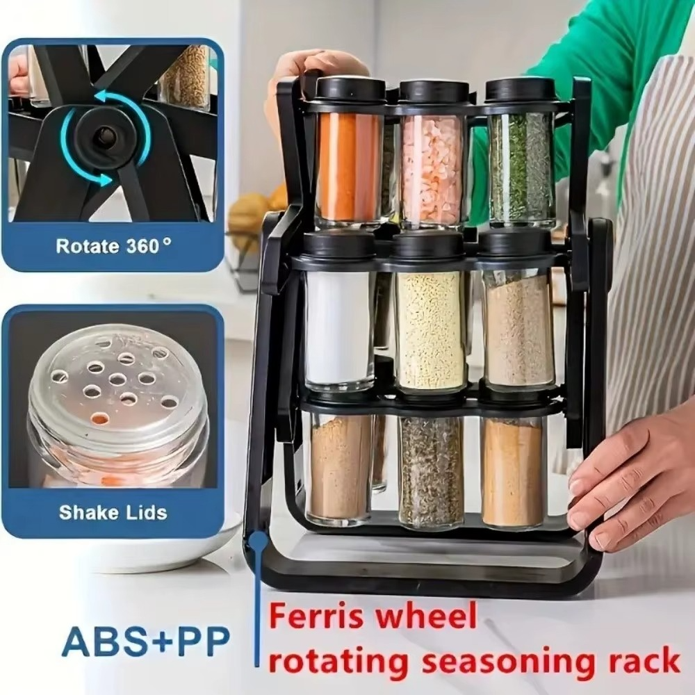 Rotating spice organizer