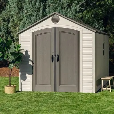 Lifetime 8 Ft. x 12.5 Ft. Outdoor Storage Shed