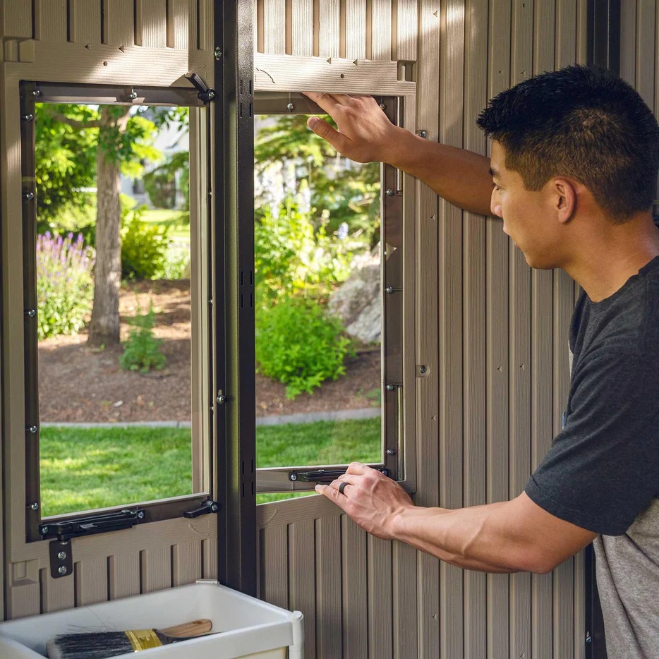 Lifetime 11 Ft. X 18.5 Ft. Outdoor Storage Shed - 60355