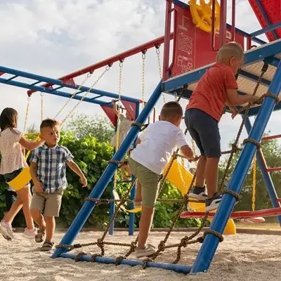 Lifetime Big Stuff Deluxe Swing Set