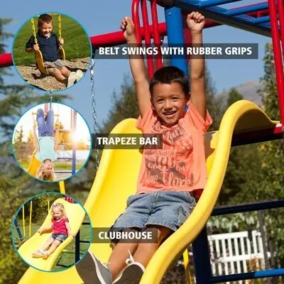 Lifetime Big Stuff Deluxe Swing Set