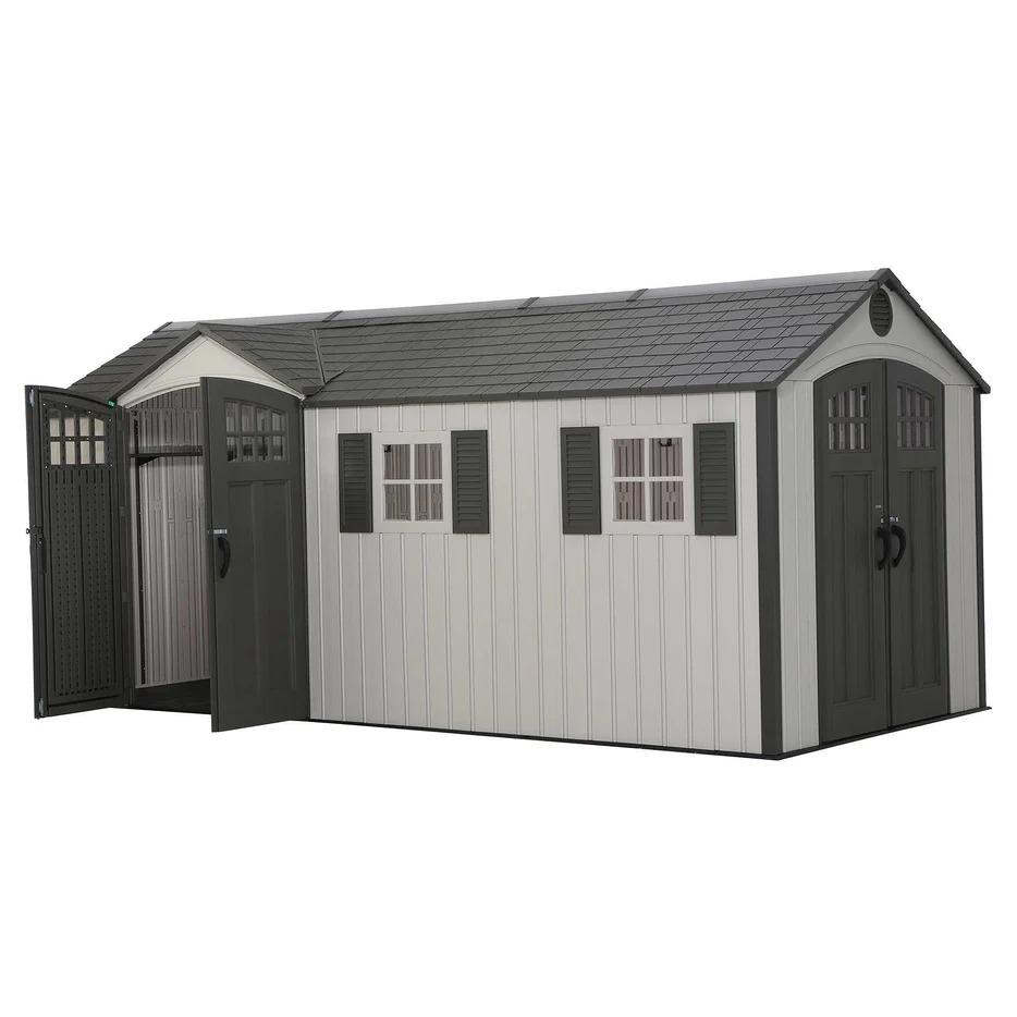 lifetime 17.5 Ft. X 8 Ft. Outdoor Storage Shed - 60213
