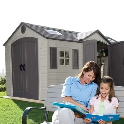 Lifetime 15 Ft. x 8 Ft. Outdoor Storage Shed
