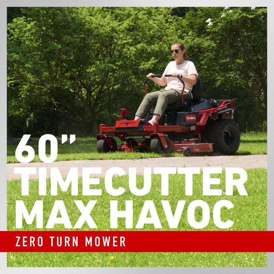 60 in. (152 cm) TimeCutter® Max Havoc™ MyRIDE® Zero Turn Mower