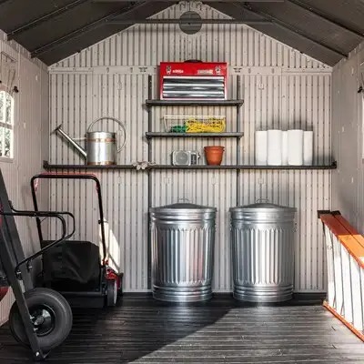 Lifetime 8 Ft. x 12.5 Ft. Outdoor Storage Shed