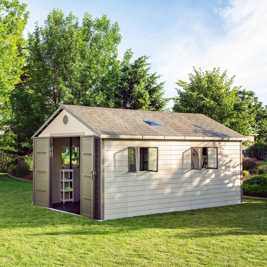 Lifetime 11 Ft. X 18.5 Ft. Outdoor Storage Shed - 60355