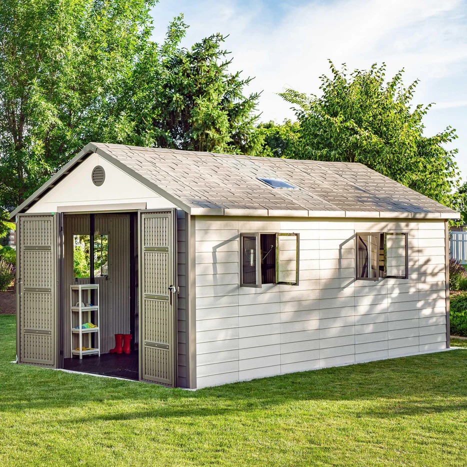Lifetime 11 Ft. X 18.5 Ft. Outdoor Storage Shed - 60355