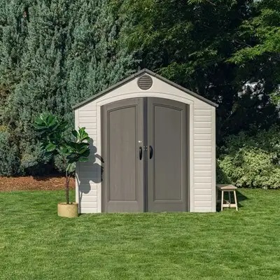Lifetime 8 Ft. x 12.5 Ft. Outdoor Storage Shed