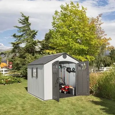 Lifetime 8 Ft. x 10 Ft. Outdoor Storage Shed