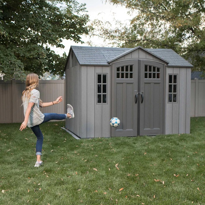 Lifetime 10 Ft. X 8 Ft. Outdoor Storage Shed - 60330