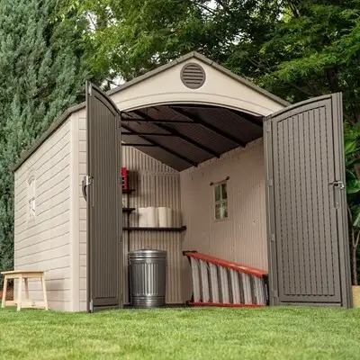 Lifetime 8 Ft. x 12.5 Ft. Outdoor Storage Shed