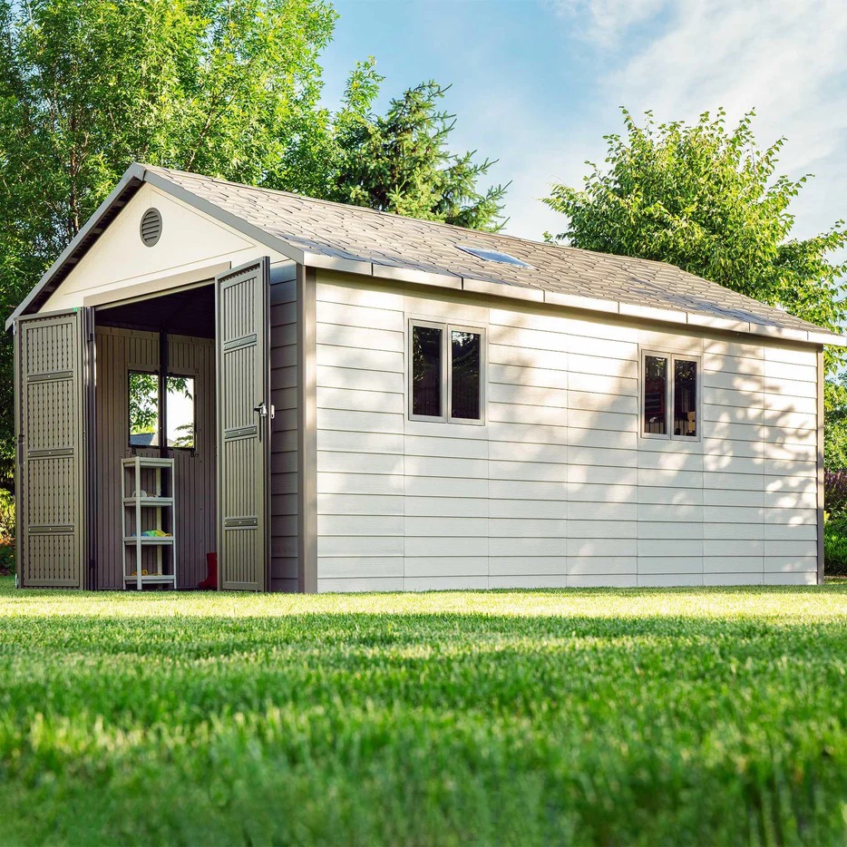 Lifetime 11 Ft. X 18.5 Ft. Outdoor Storage Shed - 60355