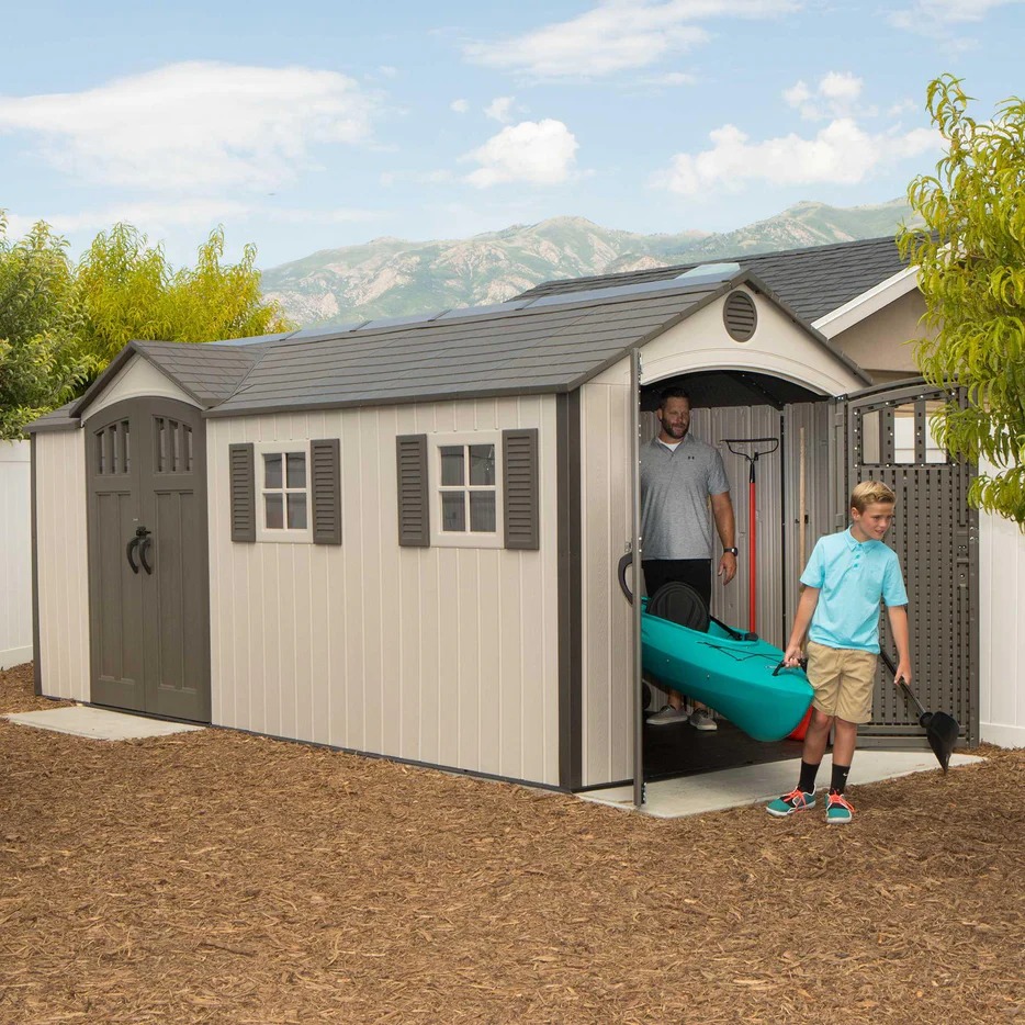 lifetime 17.5 Ft. X 8 Ft. Outdoor Storage Shed - 60213