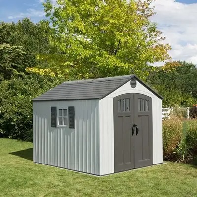 Lifetime 8 Ft. x 10 Ft. Outdoor Storage Shed