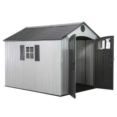 Lifetime 8 Ft. x 10 Ft. Outdoor Storage Shed