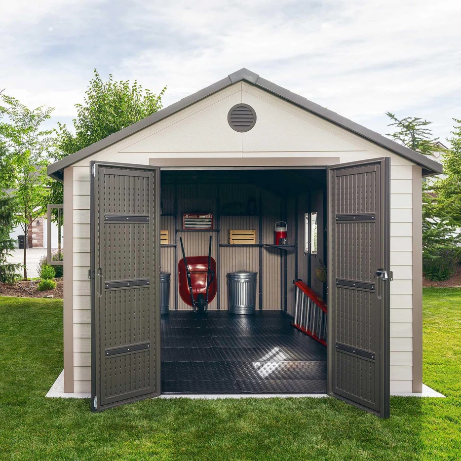 Lifetime 11 Ft. X 18.5 Ft. Outdoor Storage Shed - 60355