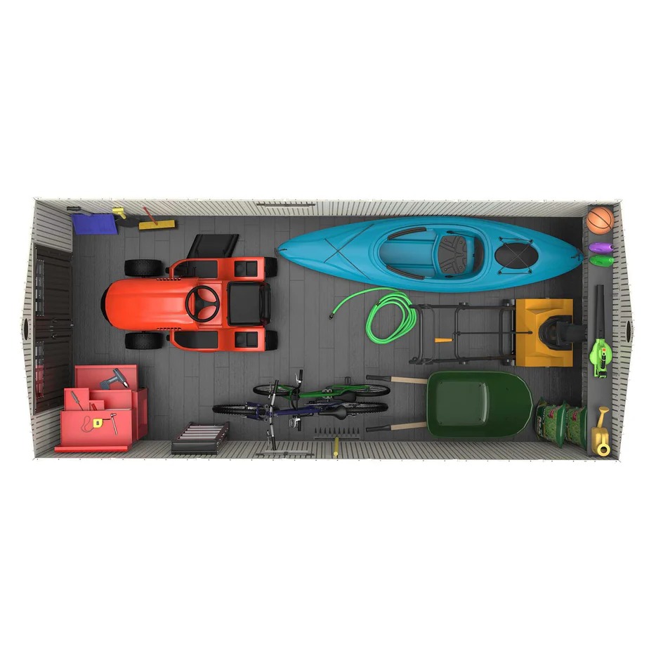 lifetime 17.5 Ft. X 8 Ft. Outdoor Storage Shed - 60213