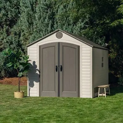 Lifetime 8 Ft. x 12.5 Ft. Outdoor Storage Shed