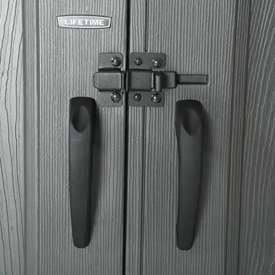 Lifetime 8 Ft. x 10 Ft. Outdoor Storage Shed