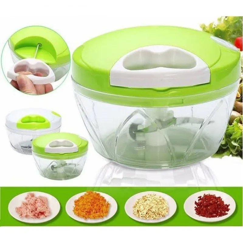 Hachoir à légumes rotatif manuel, coupe-légumes