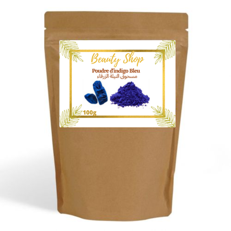 Poudre d'Indigo Bleu - مسحوق النيلة الزرقاء
