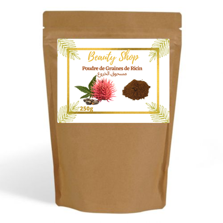 Poudre de Graines de Ricin - مسحوق الخروع للشعر