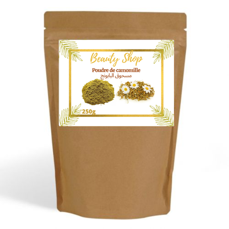 Poudre de camomille - مسحوق البابونج