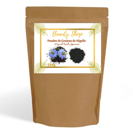 Poudre de Graines de Nigelle - مسحوق الحبة السوداء