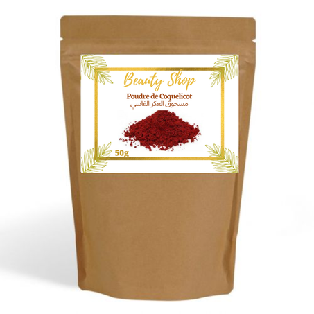 Poudre de Coquelicot - مسحوق العكر الفاسي