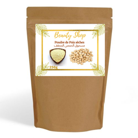 Poudre de Pois Chiches Sèches - مسحوق الحمص المجفف