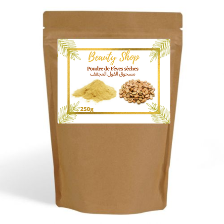 Poudre de Fèves Sèches - مسحوق الفول المجفف