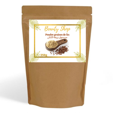 Poudre de Graines de Lin - مسحوق زريعة الكتان