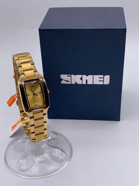 ساعة Skmei 1400 اوريجينال من أفضل العلامات التجارية الفاخرة للسيدات مقاومة للماء من الفولاذ المقاوم للصدأ ✅