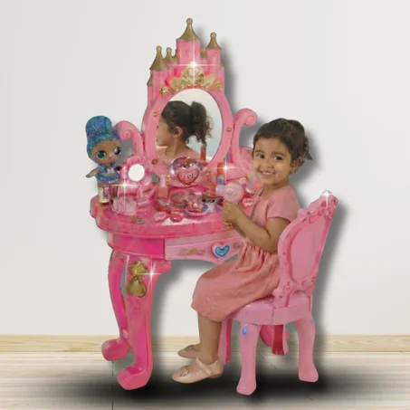 طاولة  الأميرة + كرسي   = هديّة مثالية لبنتك