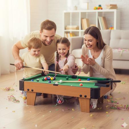 لعبة طاولة البلياردو الصغيرة من الخشب